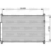 Конденсатор кондиционера VALEO 814228