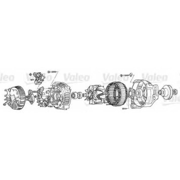 Генератор <b>VALEO A13VI211</b>