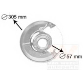 Отражатель, диск тормозного механизма VAN WEZEL 3010371