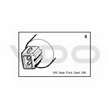 Водяной насос стеклоочистителя VDO 246-083-002-014Z-1