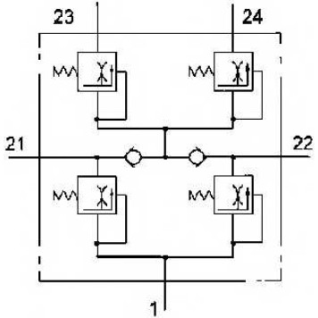 Клапан многоцикловой защиты WABCO 934 714 123 0-1