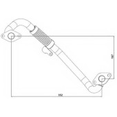 Трубка, клапан возврата ОГ WAHLER 665104D