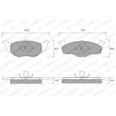 Колодки тормозные дисковые для SKODA FABIA(6Y2,6Y3,6Y5), ROOMSTER(5J) / VW FOX(5Z1,5Z3), LUPO(6E1,6X1), POLO(6N1,6N2,6NF,9A4,9N#) <b>WEEN 151-1143 / 21866</b>