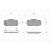 Колодки тормозные дисковые для HYUNDAI i10(PA) / KIA PICANTO(BA) <b>WEEN 151-1191</b>