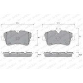 Колодки тормозные дисковые для MERCEDES C(CL203,S203,W203), CLC(CL203), CLK(A209,C209), SLK(R171) <b>WEEN 151-1295 / 23144</b>