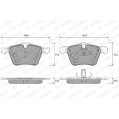 Колодки тормозные дисковые <b>WEEN 151-2626</b>