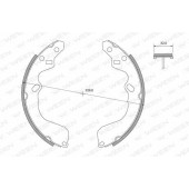 Комплект тормозных колодок для KIA CARENS(FC,FJ), CLARUS(GC,K9A) <b>WEEN 152-2033</b>