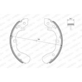 Комплект тормозных колодок для KIA RIO(DC,DC#) <b>WEEN 152-2348</b>