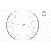 Комплект тормозных колодок для SUZUKI GRAND VITARA(FT), VITARA(ET,TA) <b>WEEN 152-2435</b>