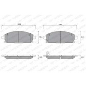 Колодки тормозные дисковые для NISSAN X-TRAIL(T30) <b>WEEN 151-2266 / 23420</b>