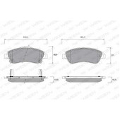 Колодки тормозные дисковые для HONDA CR(RE) <b>WEEN 151-2586 / 24638</b>