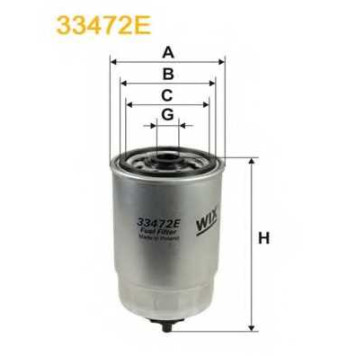 Фильтр топливный WIX FILTERS 33472E