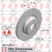 Тормозной диск ZIMMERMANN 150.3428.52