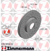 Тормозной диск ZIMMERMANN 370.3050.52